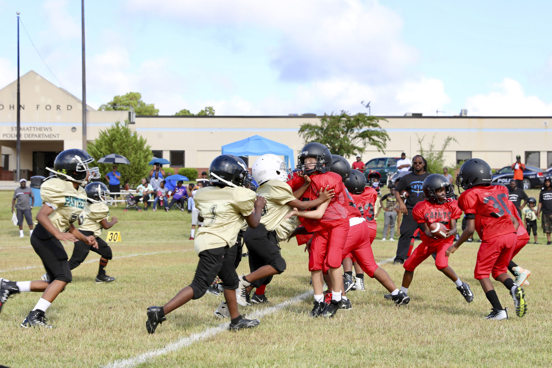 Youth Football Jamboree in St. Matthews